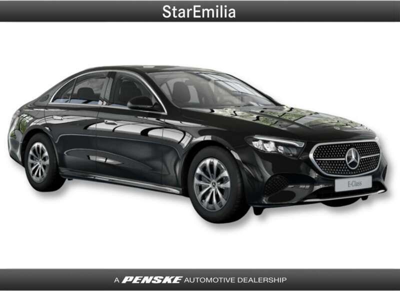 Nuova Mercedes E200 Advanced 204 CV (150 kW) 2025 Nero Berlina