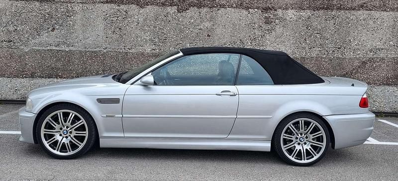 Usata BMW M3 343 CV (252 kW) 2002 Argento Cabrio