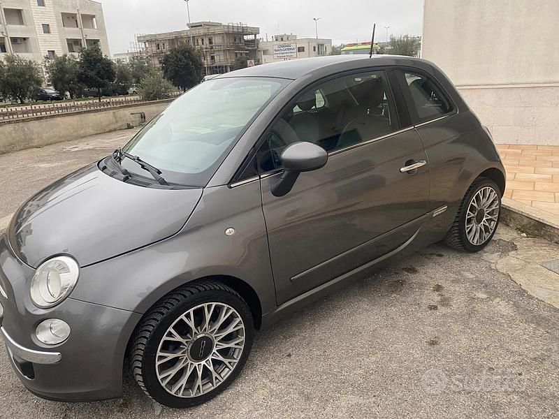 Usata Fiat 500 Lounge 69 CV (50 kW) 2015 Grigio Berlina
