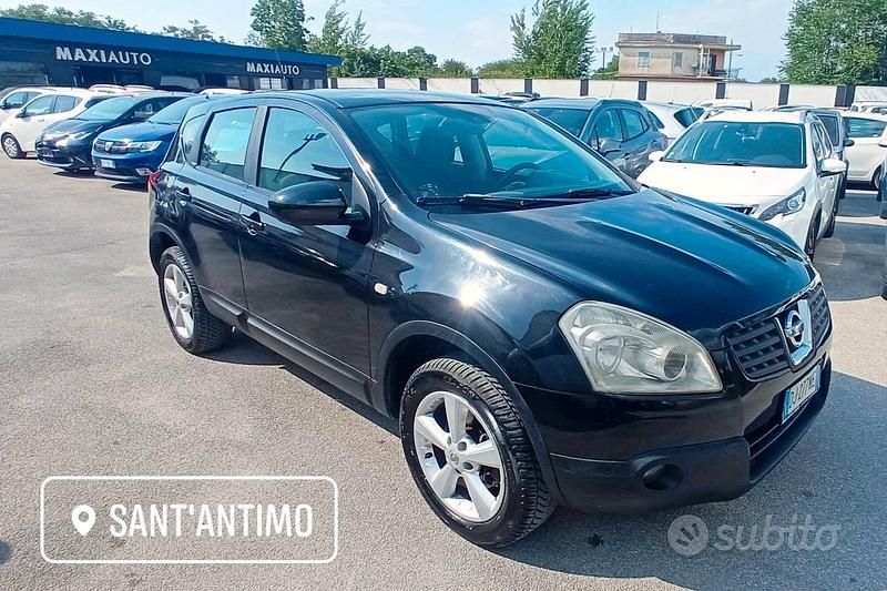 Usata Nissan Qashqai 106 CV (77 kW) 2008 Nero SUV