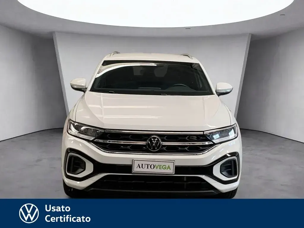 Usata VW T-Roc R-line 150 CV (110 kW) 2023 Bianco pastello SUV