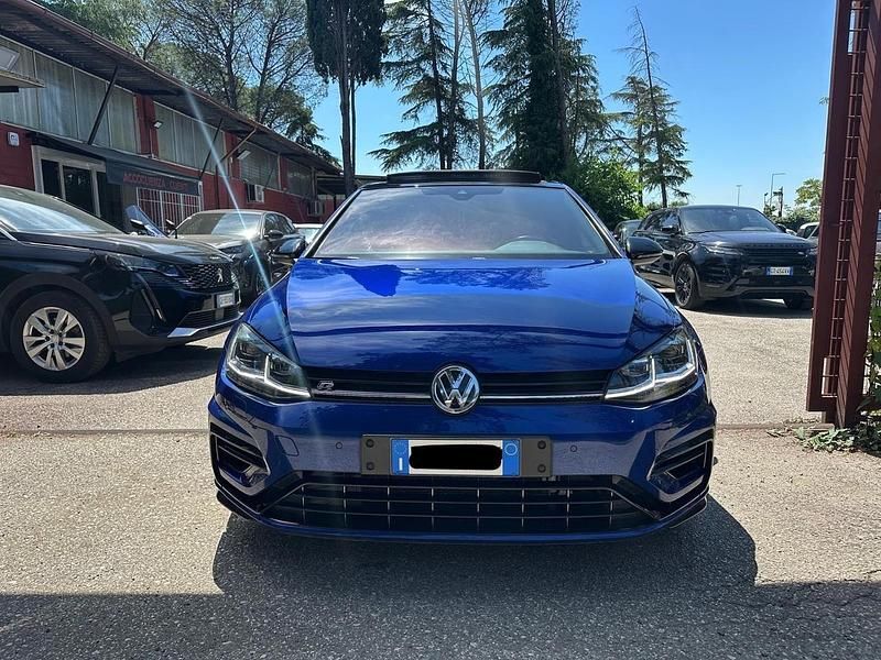 Usata VW Golf VII R 309 CV (227 kW) 2017 Blu Berlina