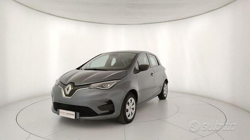 Usata Renault Zoe Life 80 kW (109 CV) 2022 Grigio Utilitaria