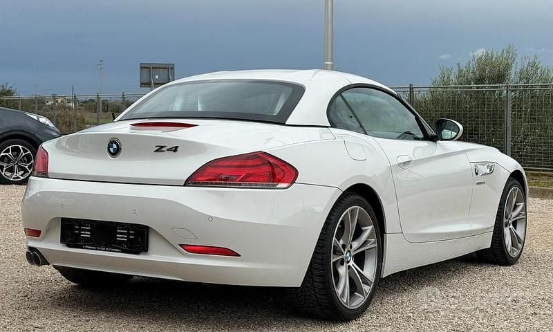 Usata BMW Z4 Efficient Dynamics 184 CV (135 kW) 2015 Bianco Cabrio