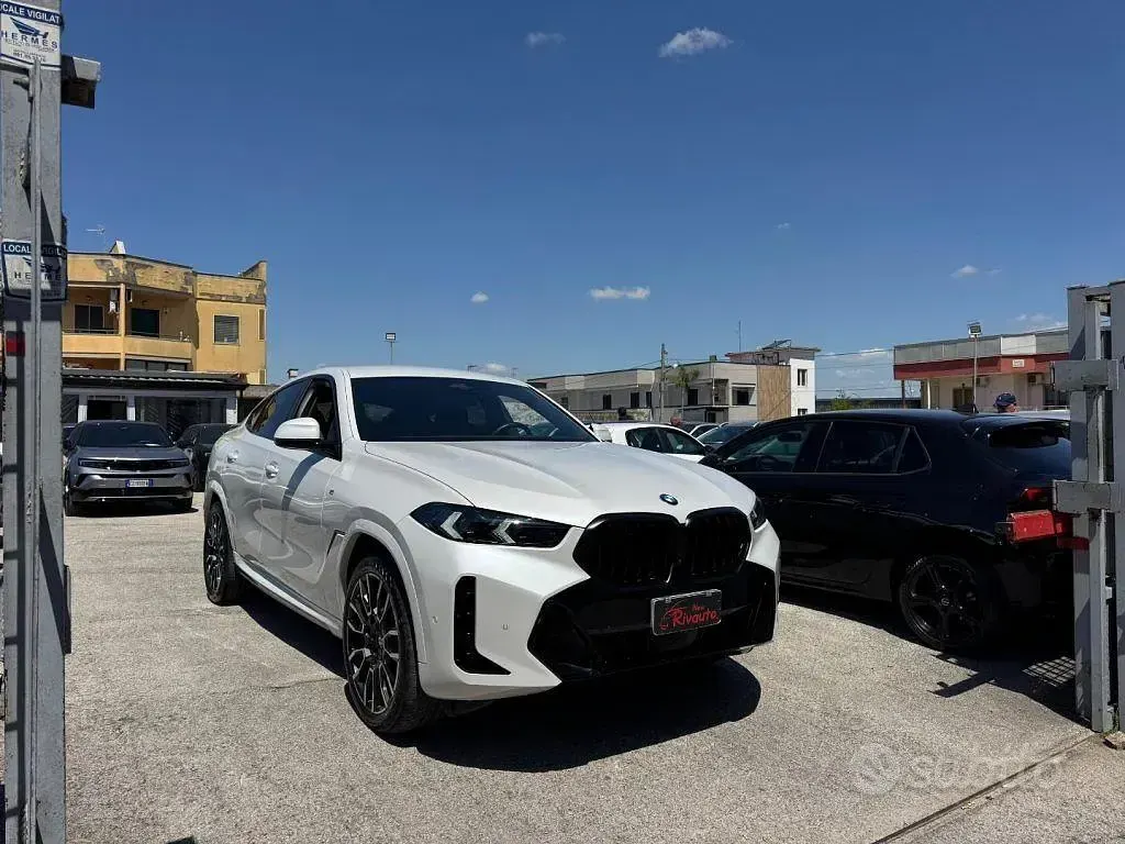 Usata BMW X6 M Sport 286 CV (210 kW) 2024 Bianco SUV