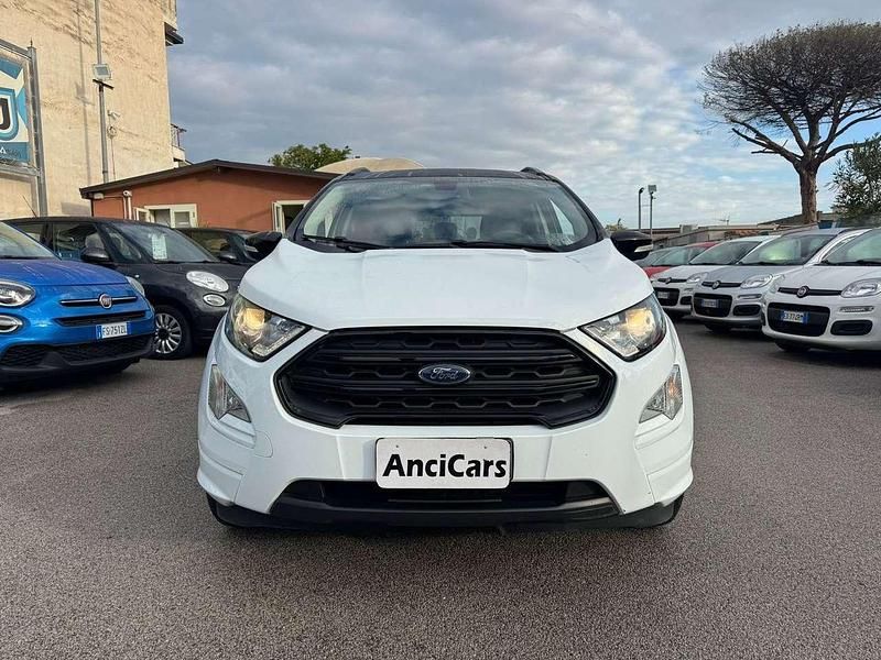 Bianco Usata 2018 Ford Ecosport ST-Line SUV | 12.990 € (Cara) - Immagine 1/4