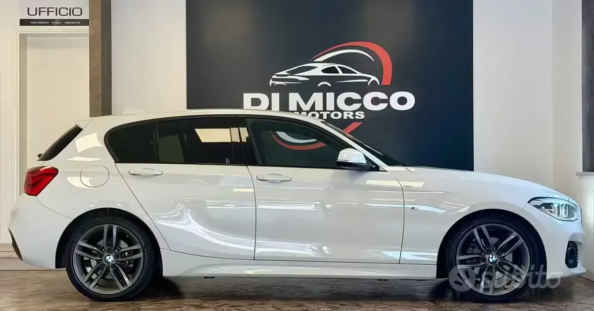 Usata BMW 120 M Sport 190 CV (139 kW) 2017 Bianco Berlina