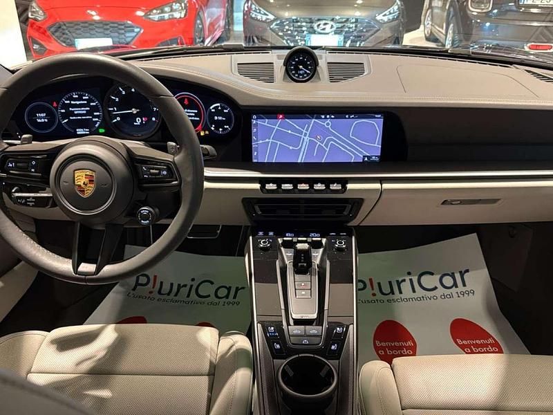 Usata Porsche 911 Carrera 4S Cabriolet 450 CV (330 kW) 2021 Blu/azzurro Cabrio