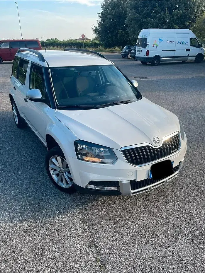 Usata Skoda Yeti GreenLine 105 CV (77 kW) 2016 Bianco SUV