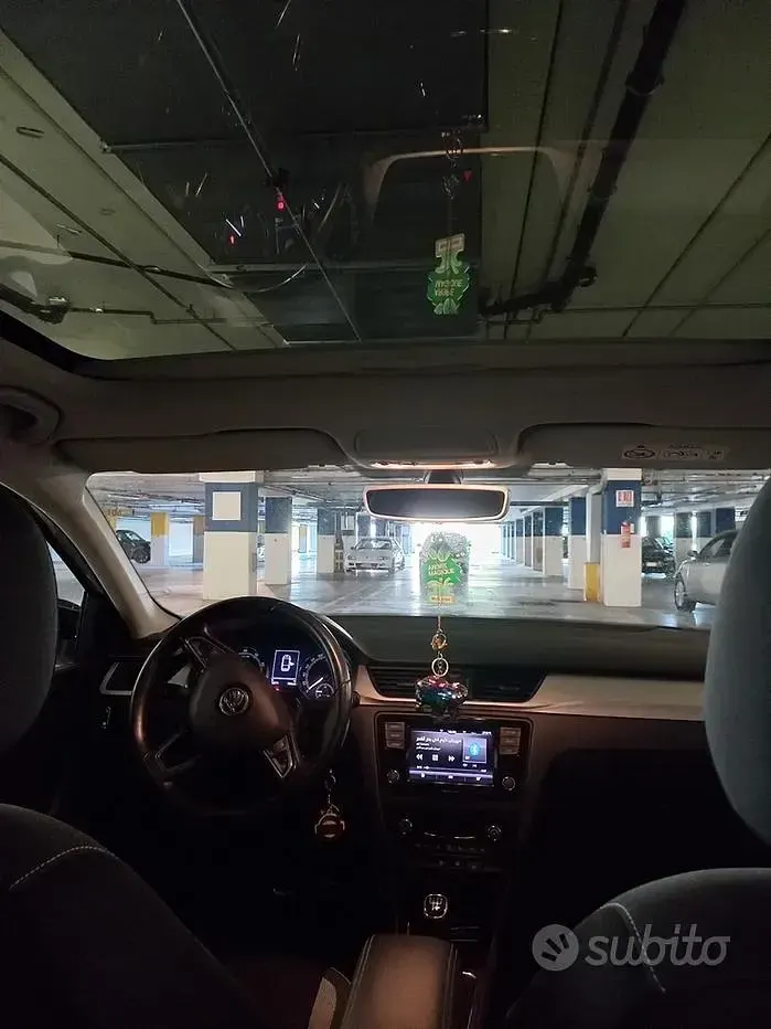 Usata Skoda Rapid 95 CV (69 kW) 2019 Bianco Utilitaria