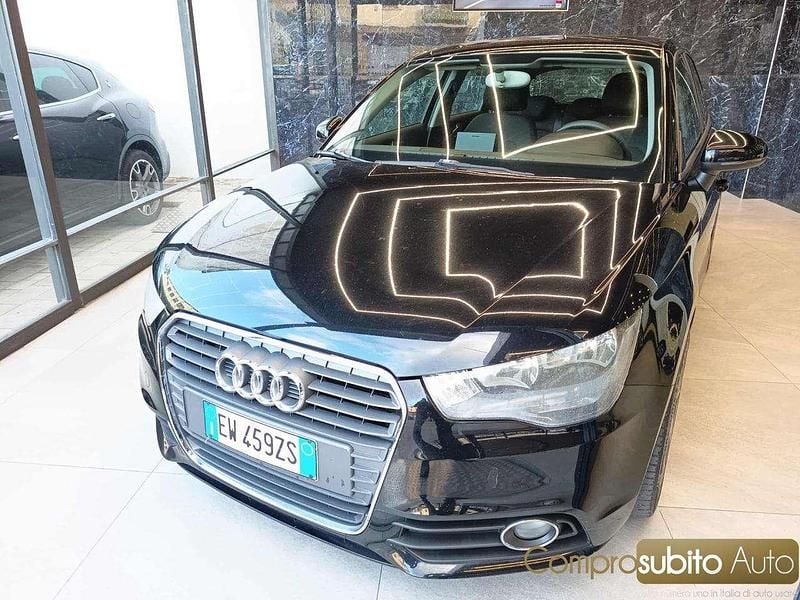 Usata Audi A1 S-Line 105 CV (77 kW) 2014 Nero Utilitaria