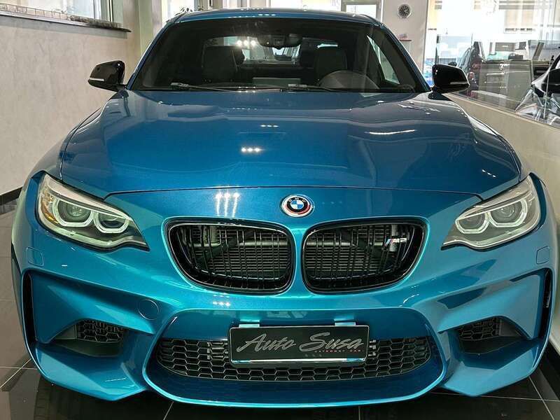 Usata BMW M2 Efficient Dynamics 370 CV (272 kW) 2016 Blu/azzurro Coupé