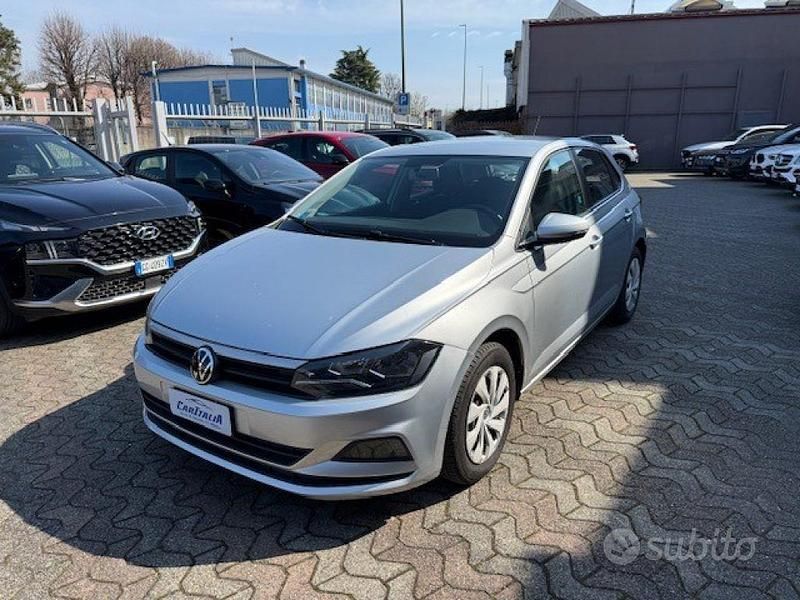 Usata VW Polo Trendline 65 CV (47 kW) 2018 Grigio Utilitaria