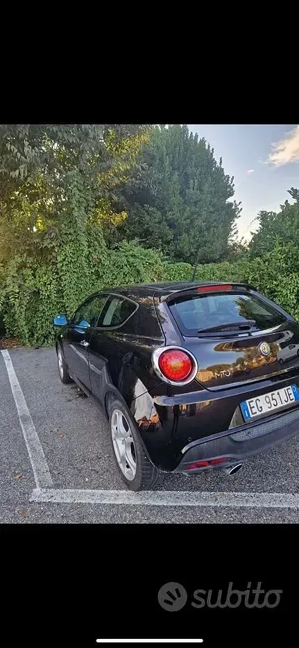 Usata Alfa Romeo MiTo 95 CV (69 kW) 2011 Nero Utilitaria
