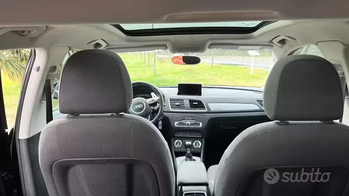 Usata Audi Q3 Advanced Plus 150 CV (110 kW) 2014 Nero SUV