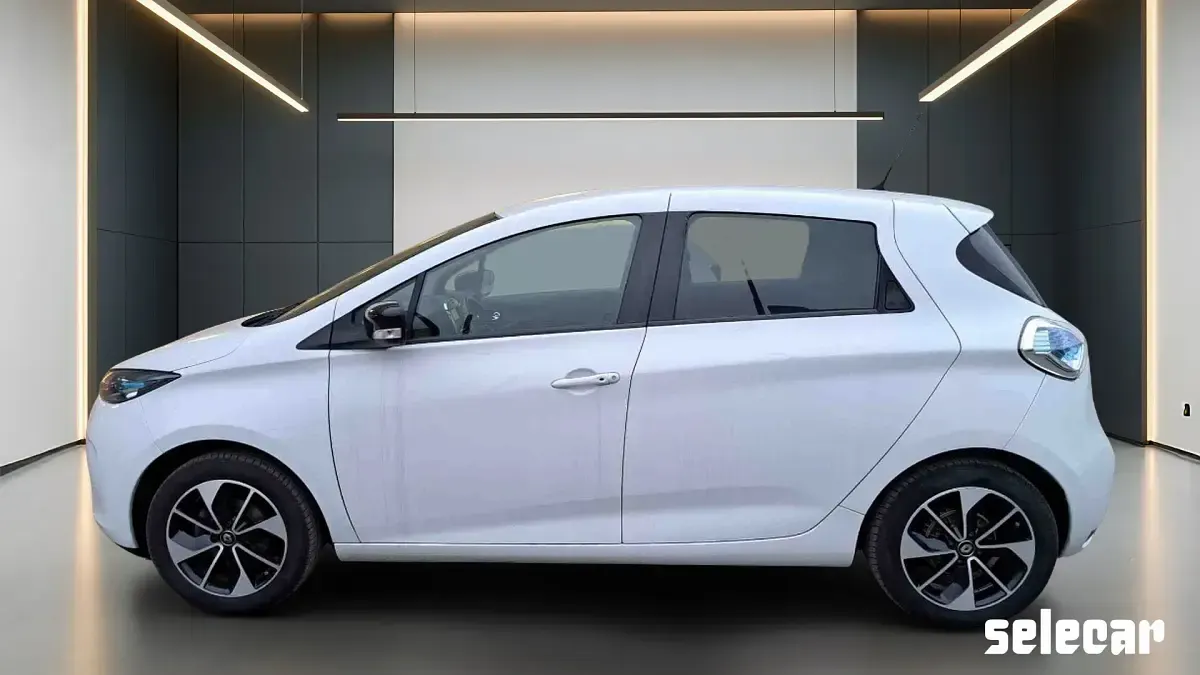 Usata Renault Zoe Intens 79 kW (108 CV) 2019 Bianco Utilitaria
