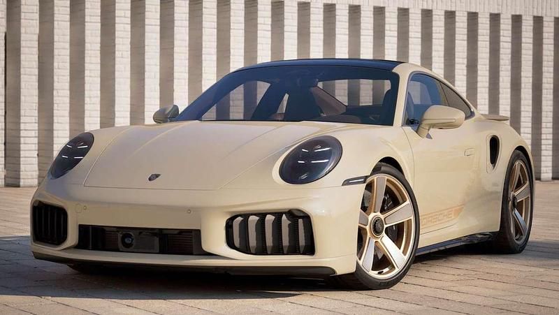 Nuova Porsche 911 Turbo S 711 CV (522 kW) 2025 Cremewhite pastello Coupé