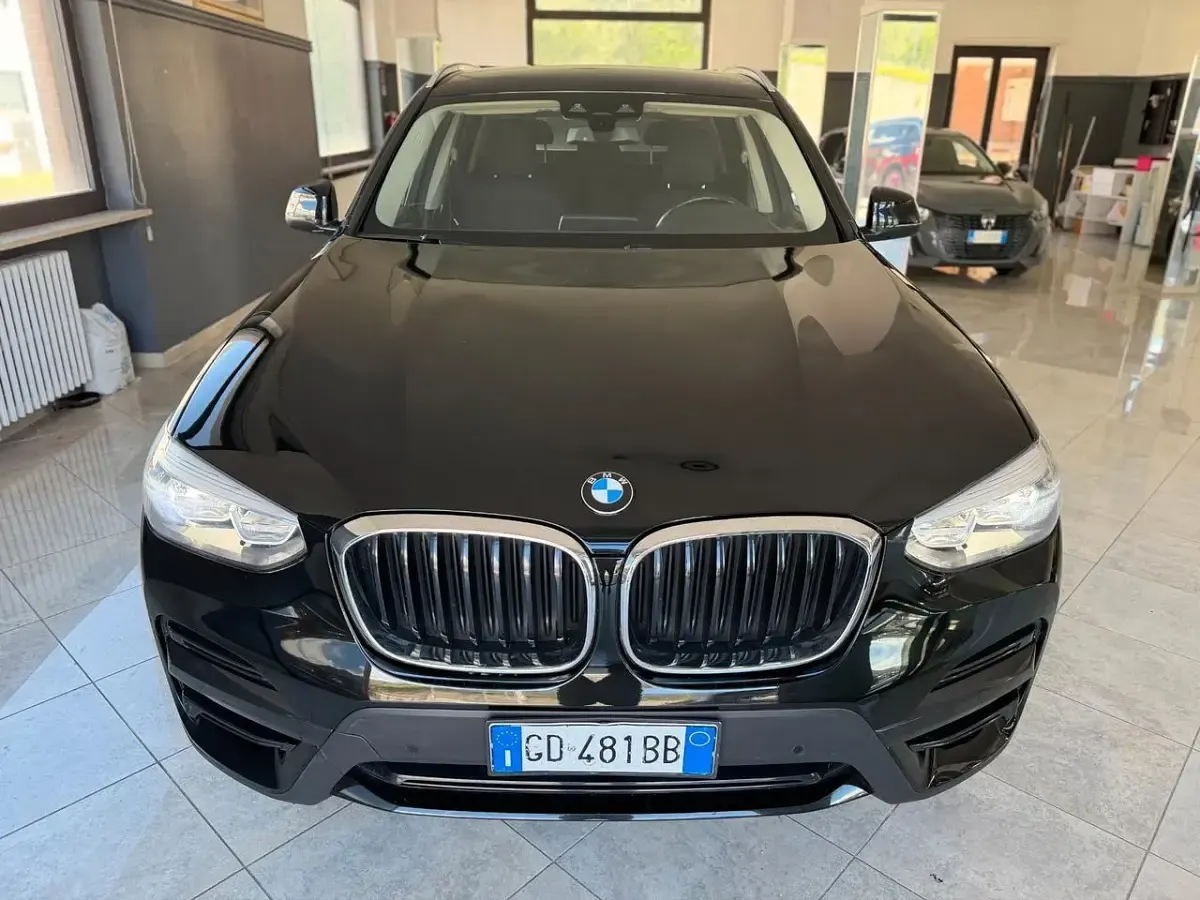 Usata BMW X3 Advantage 190 CV (139 kW) 2020 Nero SUV