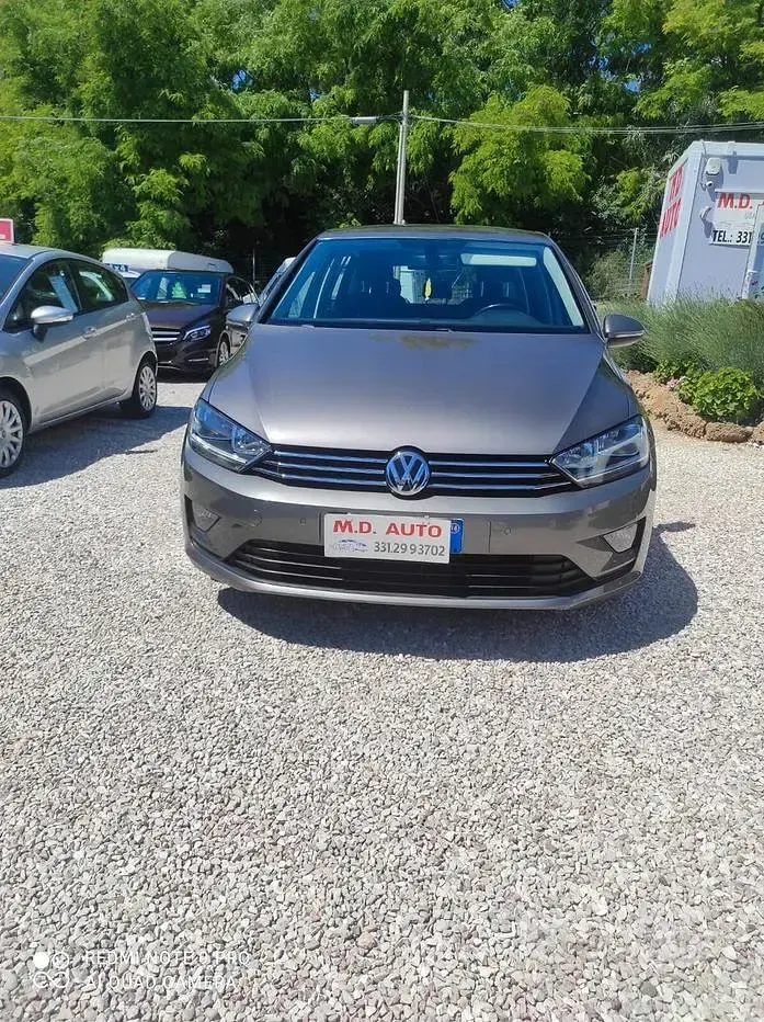 Usata VW Golf Sportsvan 110 CV (80 kW) 2014 Grigio Monovolume