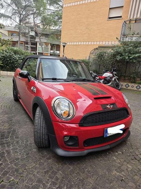 Usata Mini John Cooper Works Cabriolet 211 CV (155 kW) 2011 Rosso Cabrio
