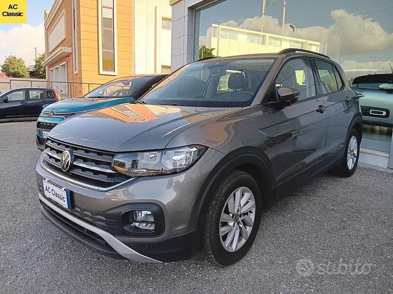 Usata VW T-Cross Style 95 CV (69 kW) 2022 Grigio SUV