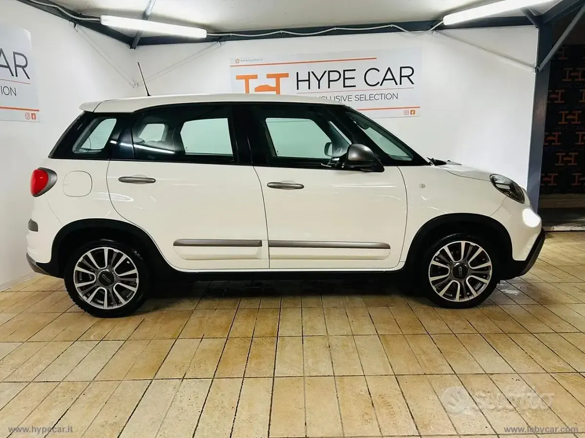 Usata Fiat 500L Cross 95 CV (69 kW) 2018 Bianco Monovolume