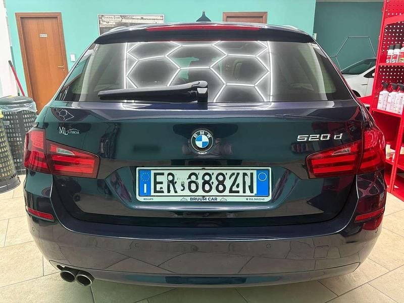 Usata BMW 520 184 CV (135 kW) 2012 Blu/azzurro Station wagon
