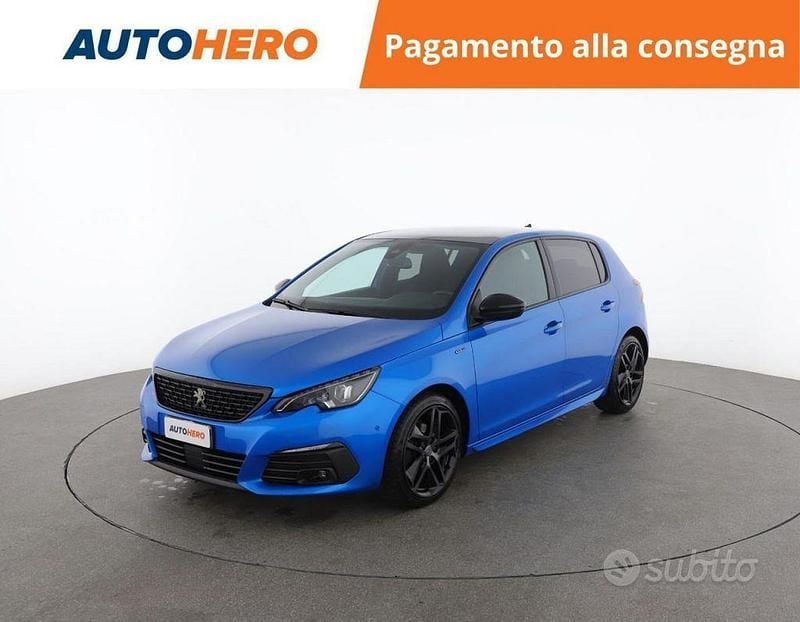 Usata Peugeot 308 GT 130 CV (95 kW) 2021 Blu Berlina