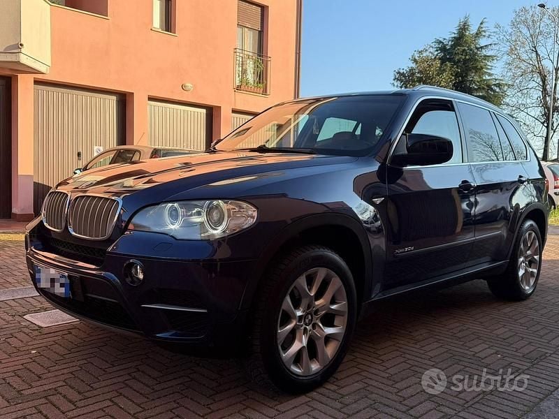 Usata BMW X5 Efficient Dynamics 245 CV (180 kW) 2011 Blu SUV