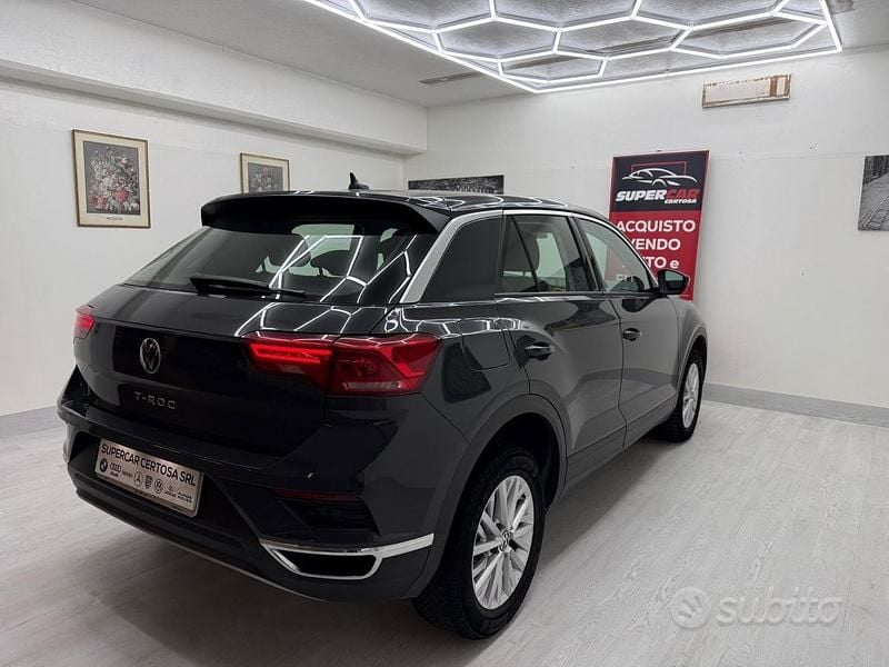 Usata VW T-Roc Sport 150 CV (110 kW) 2021 Blu SUV