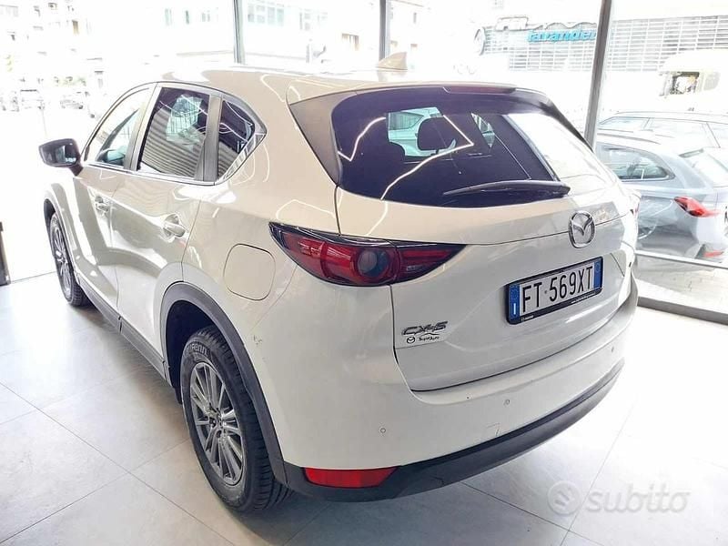 Usata Mazda CX-5 150 CV (110 kW) 2019 Bianco SUV