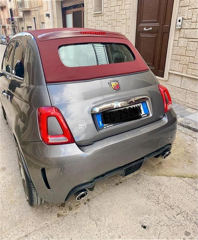 Usata Abarth 500C 2011 Grigio Cabrio