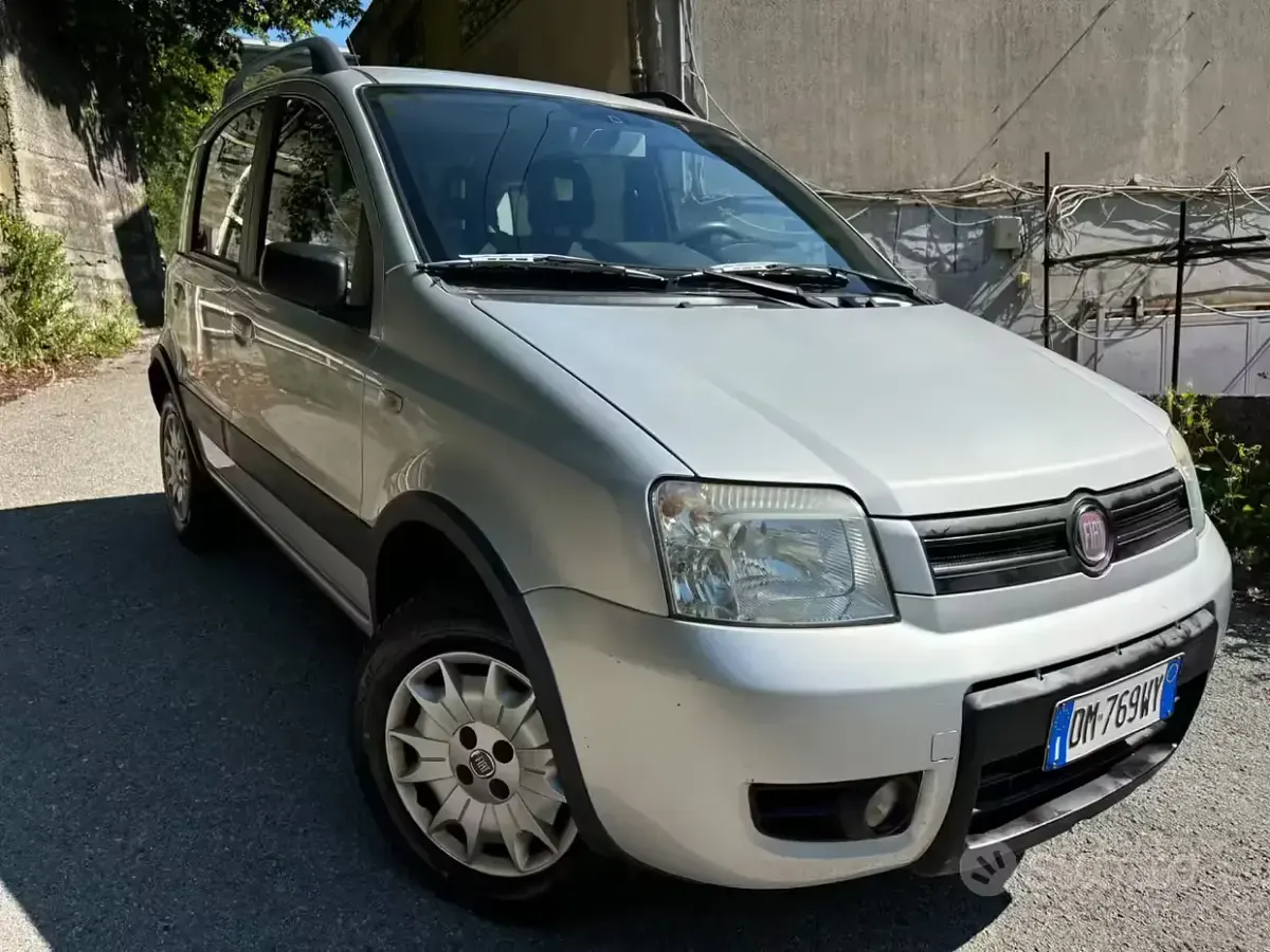 Usata Fiat Panda 4x4 Climbing 60 CV (44 kW) 2008 Grigio Utilitaria