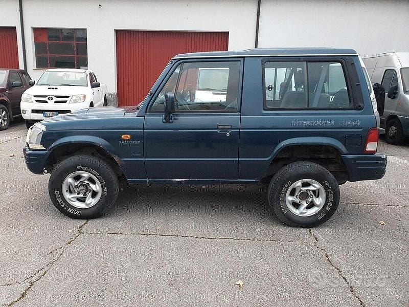 Gebraucht Hyundai Galloper 100 PS (73 kW) 1999 Blau SUV