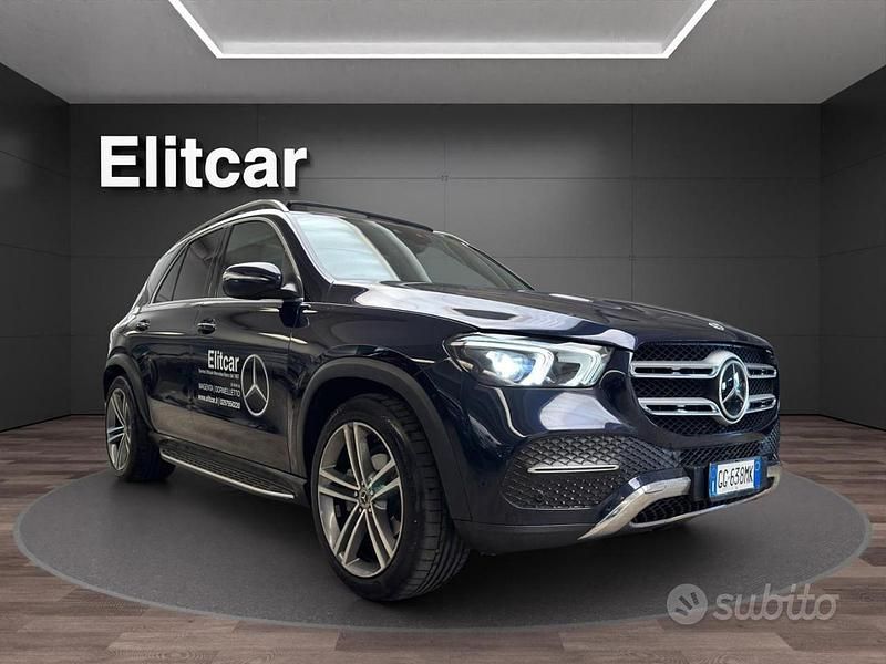 Usata Mercedes GLE300 245 CV (180 kW) 2021 Blu SUV