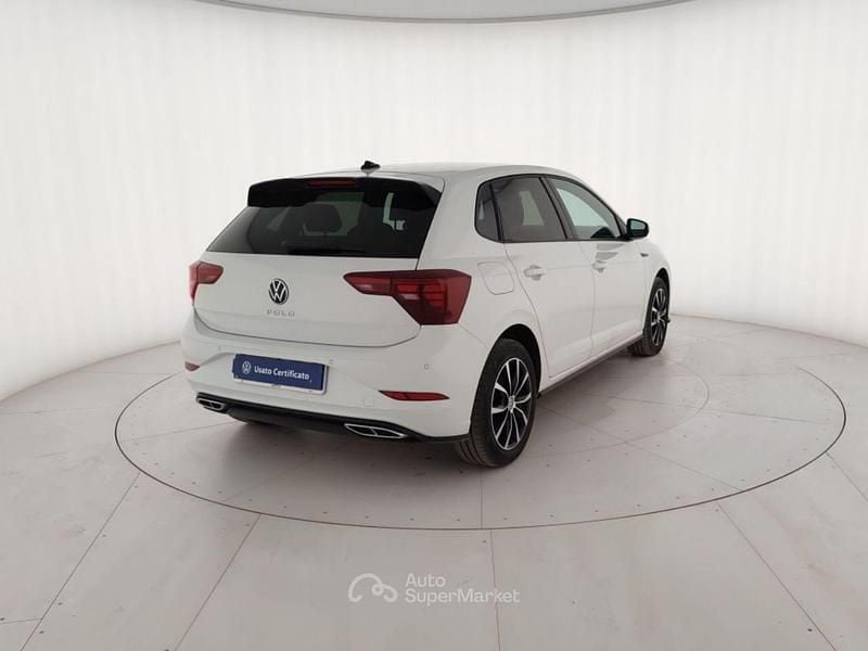 Usata VW Polo R-line 95 CV (69 kW) 2023 Bianco Utilitaria