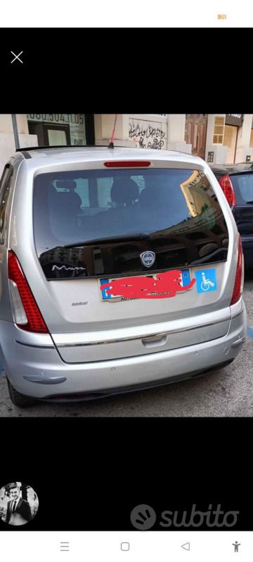 Usata Lancia Musa 78 CV (57 kW) 2010 Grigio Monovolume