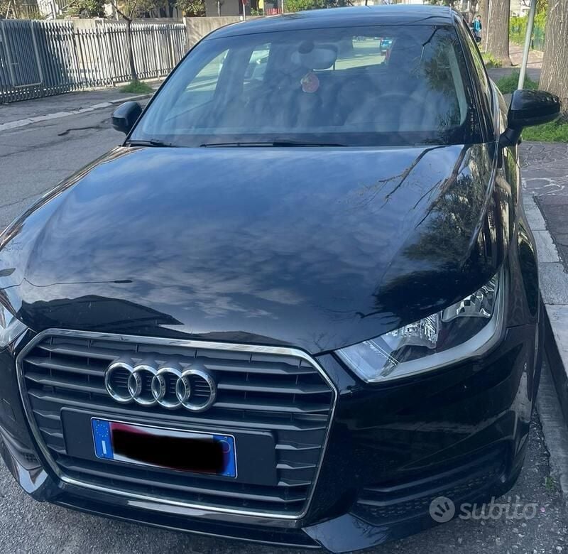 Usata Audi A1 90 CV (66 kW) 2017 Nero Utilitaria