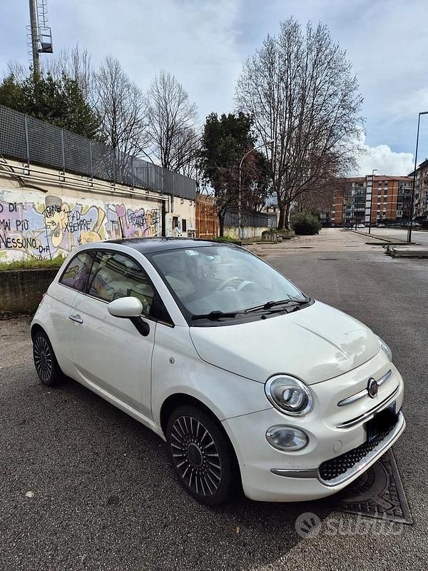 Usata Fiat 500 Lounge 69 CV (50 kW) 2017 Bianco Berlina