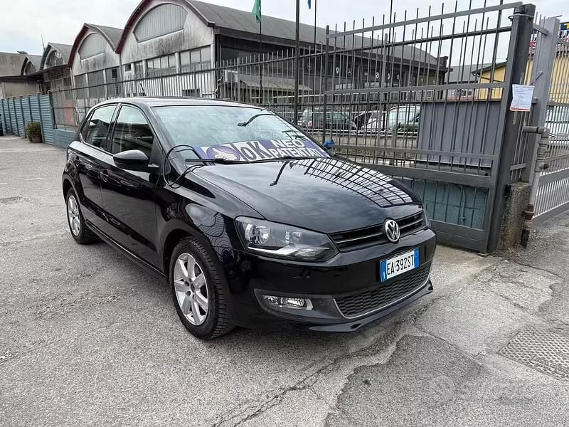 Usata VW Polo Highline 86 CV (63 kW) 2010 Nero Utilitaria