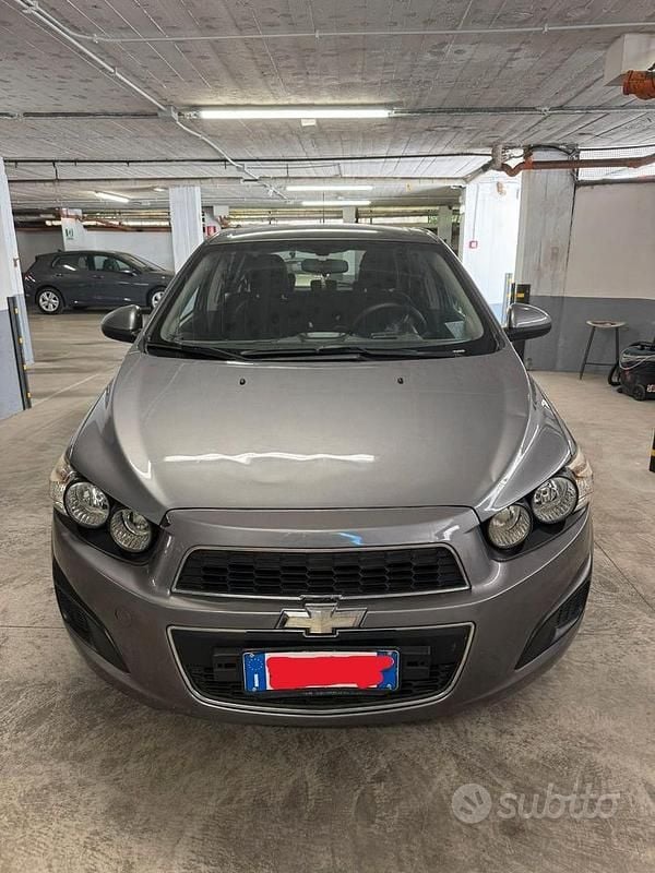 Usata Chevrolet Aveo 86 CV (63 kW) 2011 Grigio Berlina