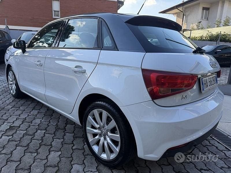 Usata Audi A1 95 CV (69 kW) 2016 Bianco Berlina