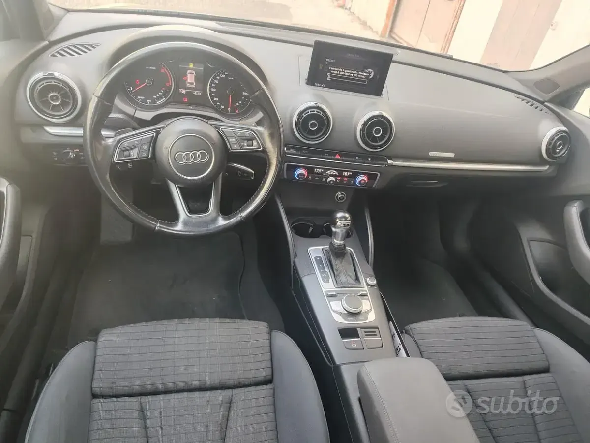 Usata Audi A3 Sport 150 CV (110 kW) 2017 Nero Berlina