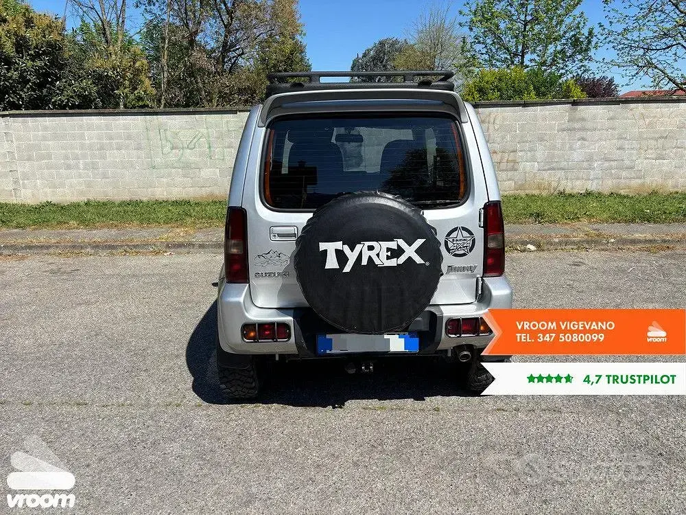 Usata Suzuki Jimny 82 CV (60 kW) 2002 Grigio SUV