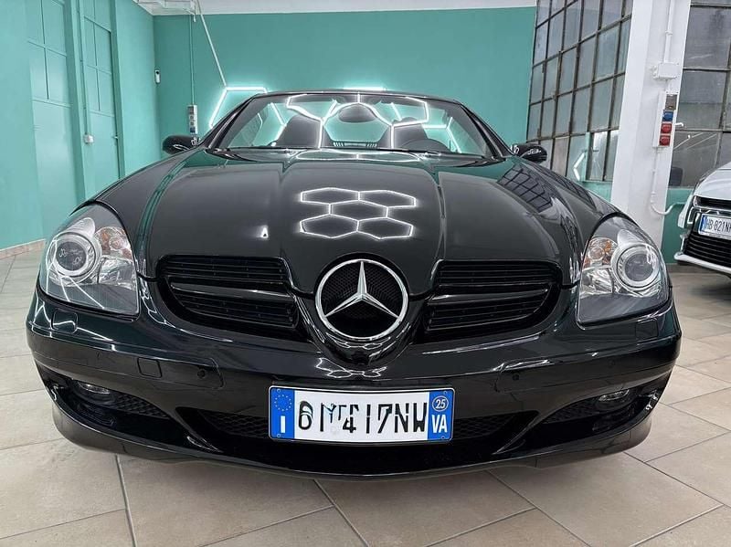 Usata Mercedes SLK200 163 CV (119 kW) 2008 Nero Cabrio