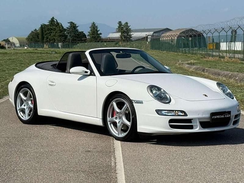 Usata Porsche 911 Carrera S Cabriolet 381 CV (280 kW) 2008 Bianco Cabrio