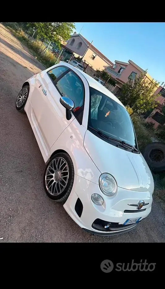 Usata Abarth 595 140 CV (102 kW) 2014 Bianco