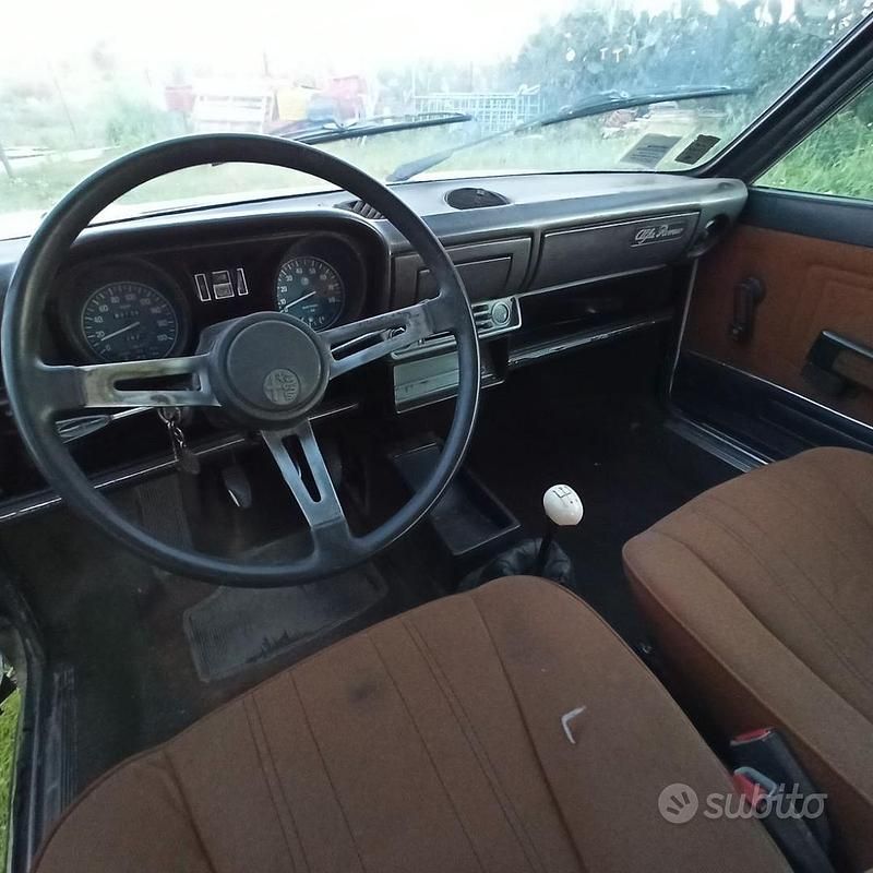 Usata Alfa Romeo Alfasud Super 1970 Bianco Berlina