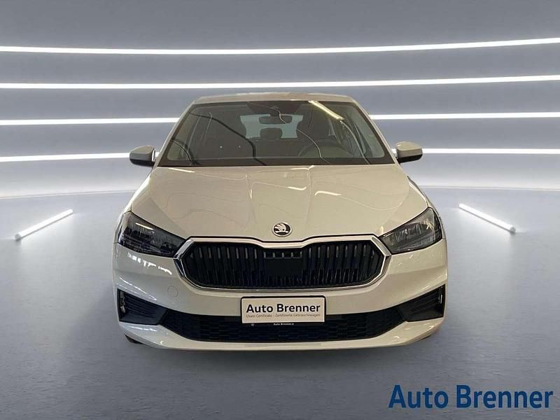 Usata Skoda Fabia Ambition 95 CV (69 kW) 2022 Bianco Utilitaria