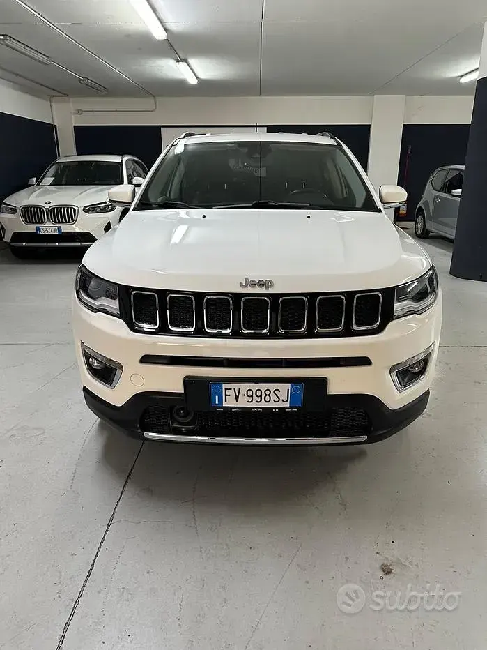 Usata Jeep Compass Limited 140 CV (102 kW) 2019 Bianco SUV